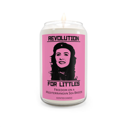 Revolution For Littles, Freedom on a Mediterranean Sea Breeze, Scented Soy Candle