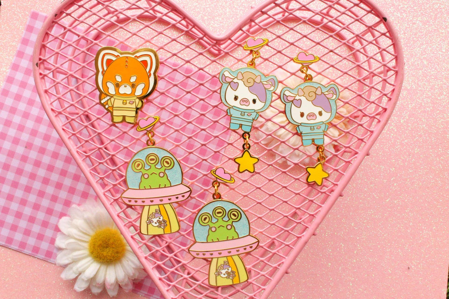 Astronaut Jolene Earrings