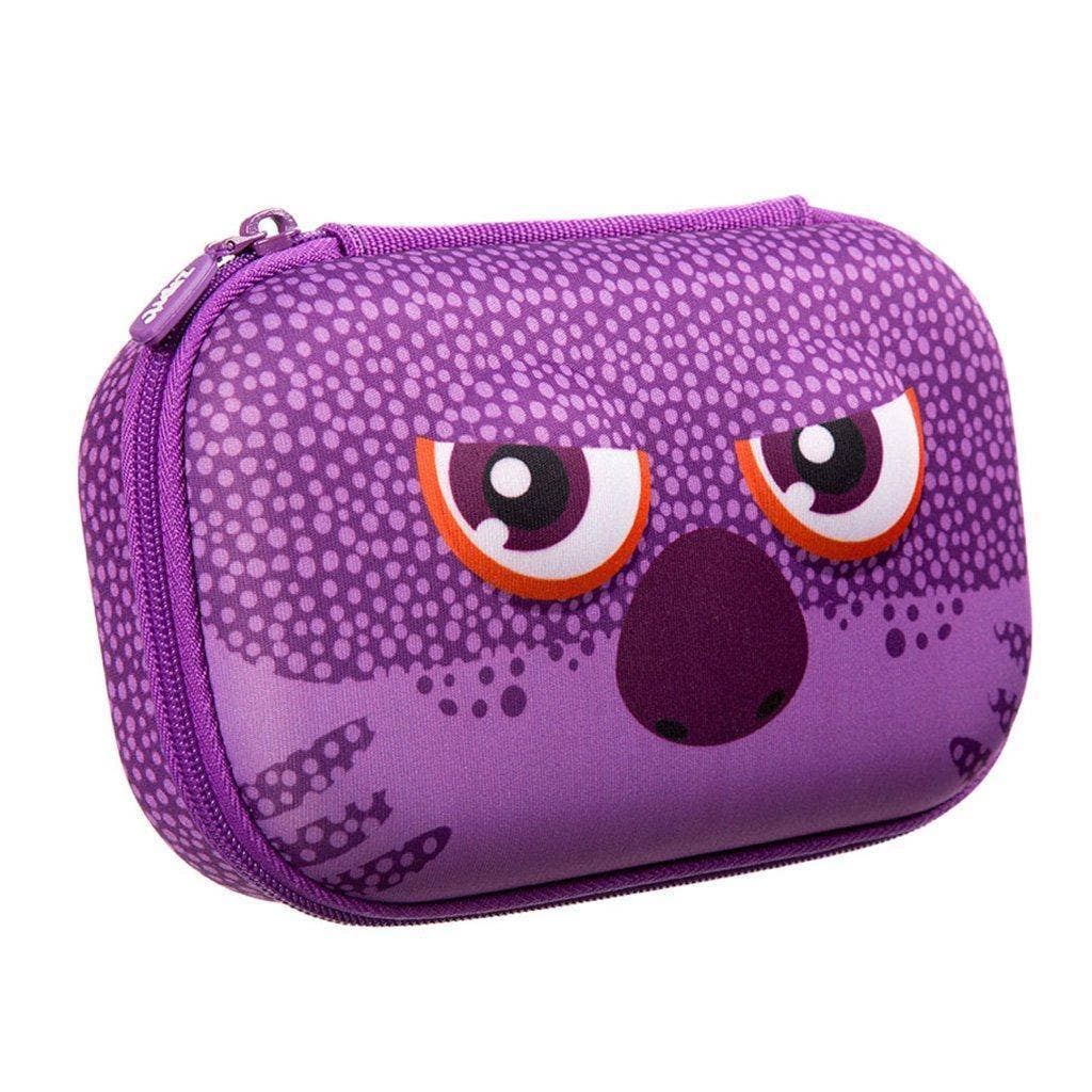 ZIPIT Wildlings Box, Cute Pencil Case Gift for Kids: Wild Blue