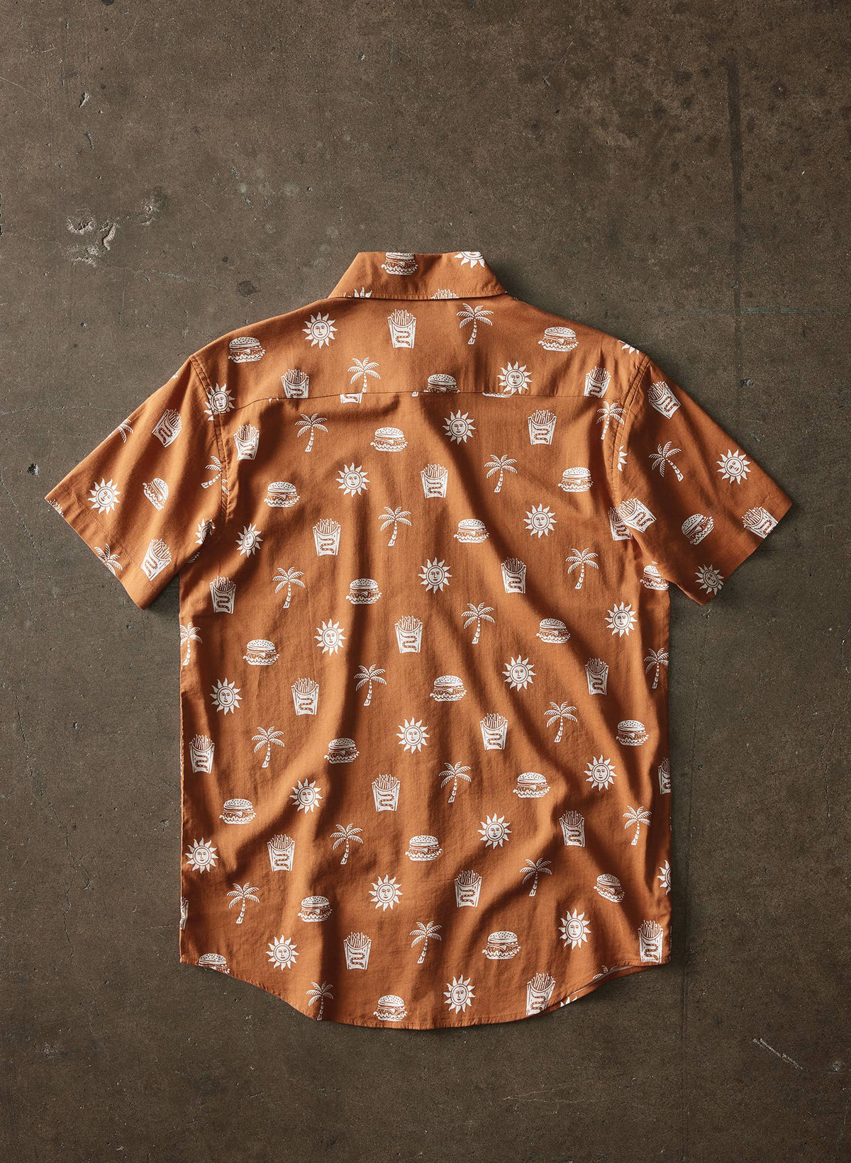 Take It Greasy Casual Vintage Button Down Shirt Men Women: Large