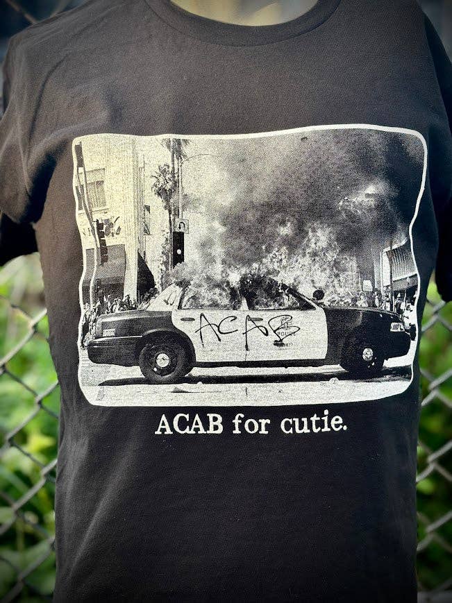 ACAB for Cutie t-shirt.: Medium