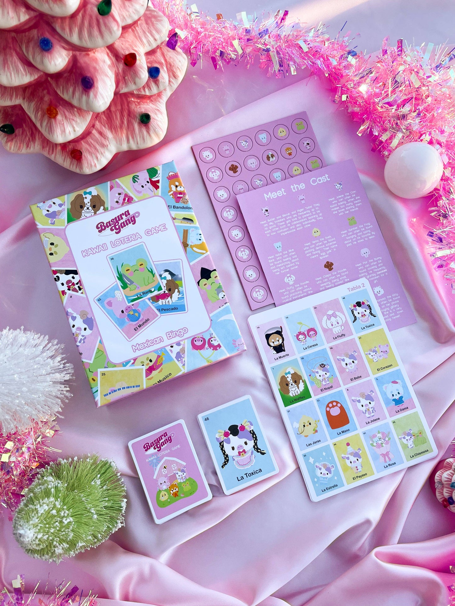 Kawaii Loteria Board Game
