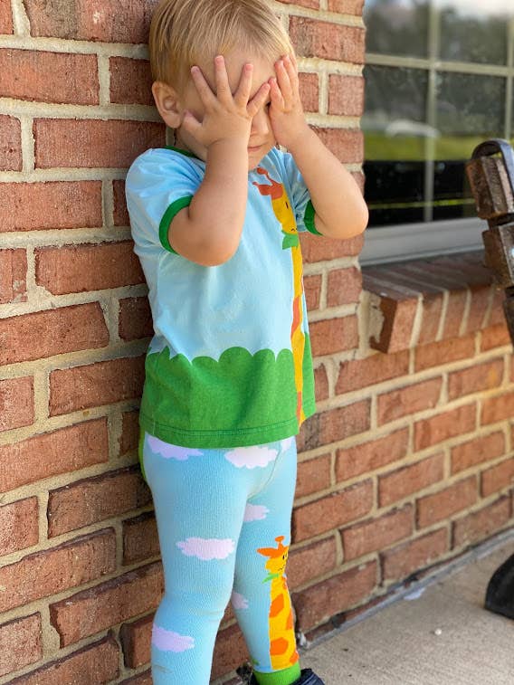 Giraffe Toddler and Kids Shirt: 3T
