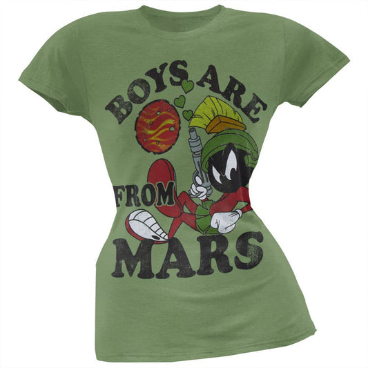 Marvin the Martian - Boys Are From Mars Juniors T Shirt: LG