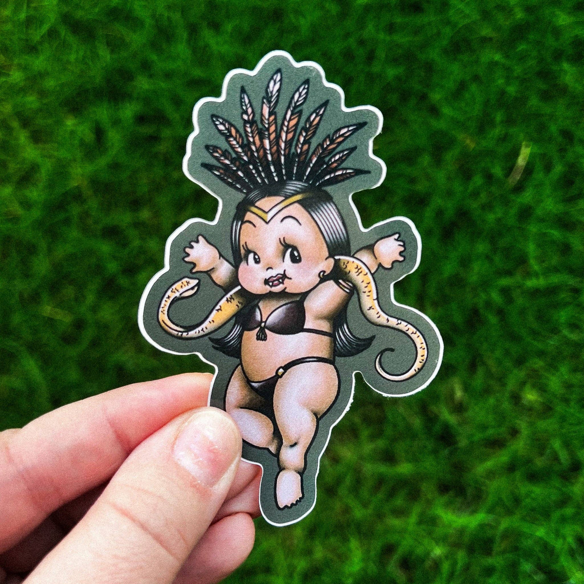 Horror Cuties Vinyl Sticker: Mommy Xenomorph