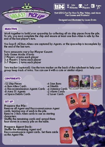 Area 51 Pick Card Game