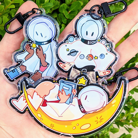 Space Ghost Keychains: All Three!