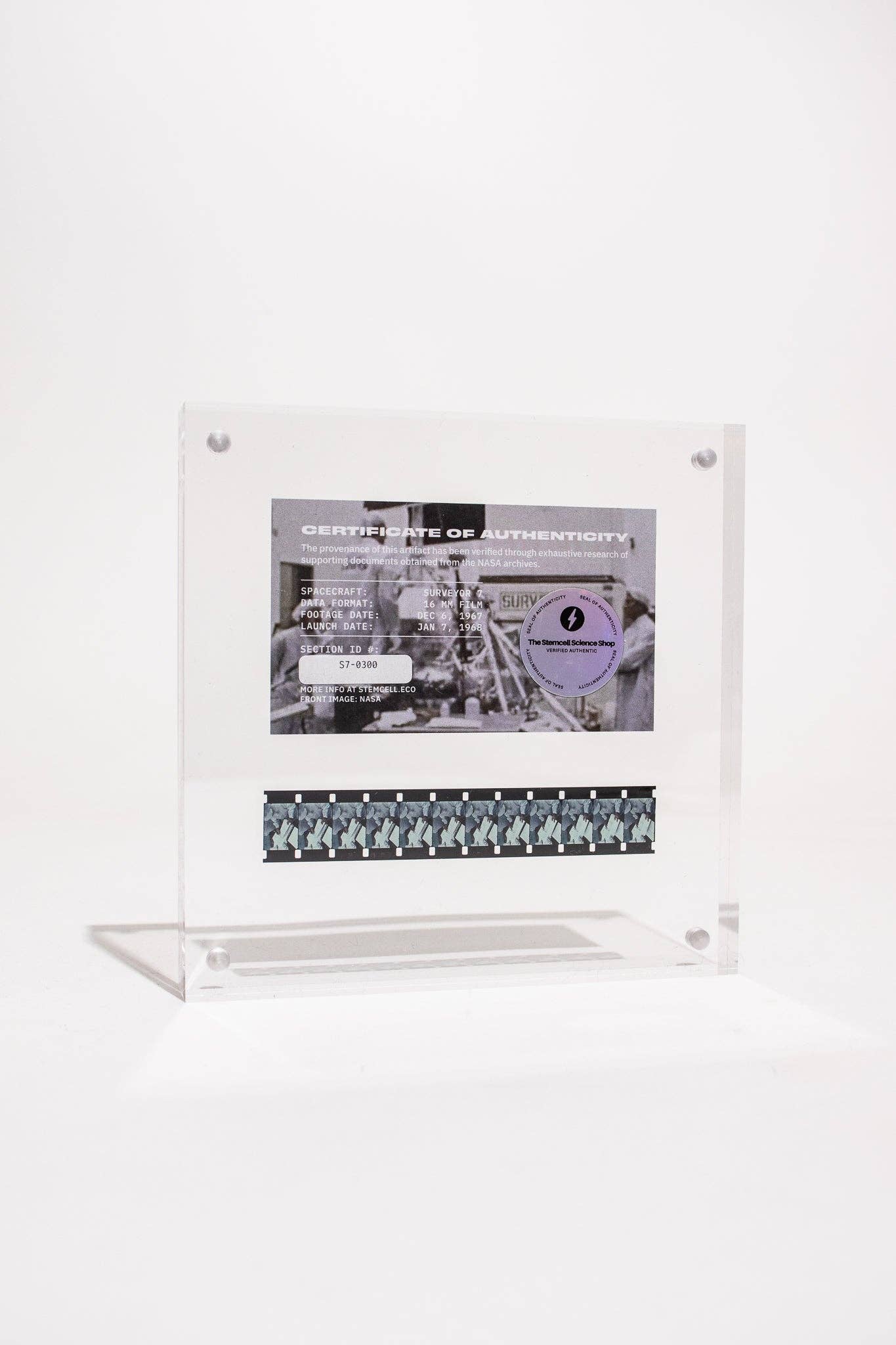 NASA Surveyor 7 Assembly Film Section