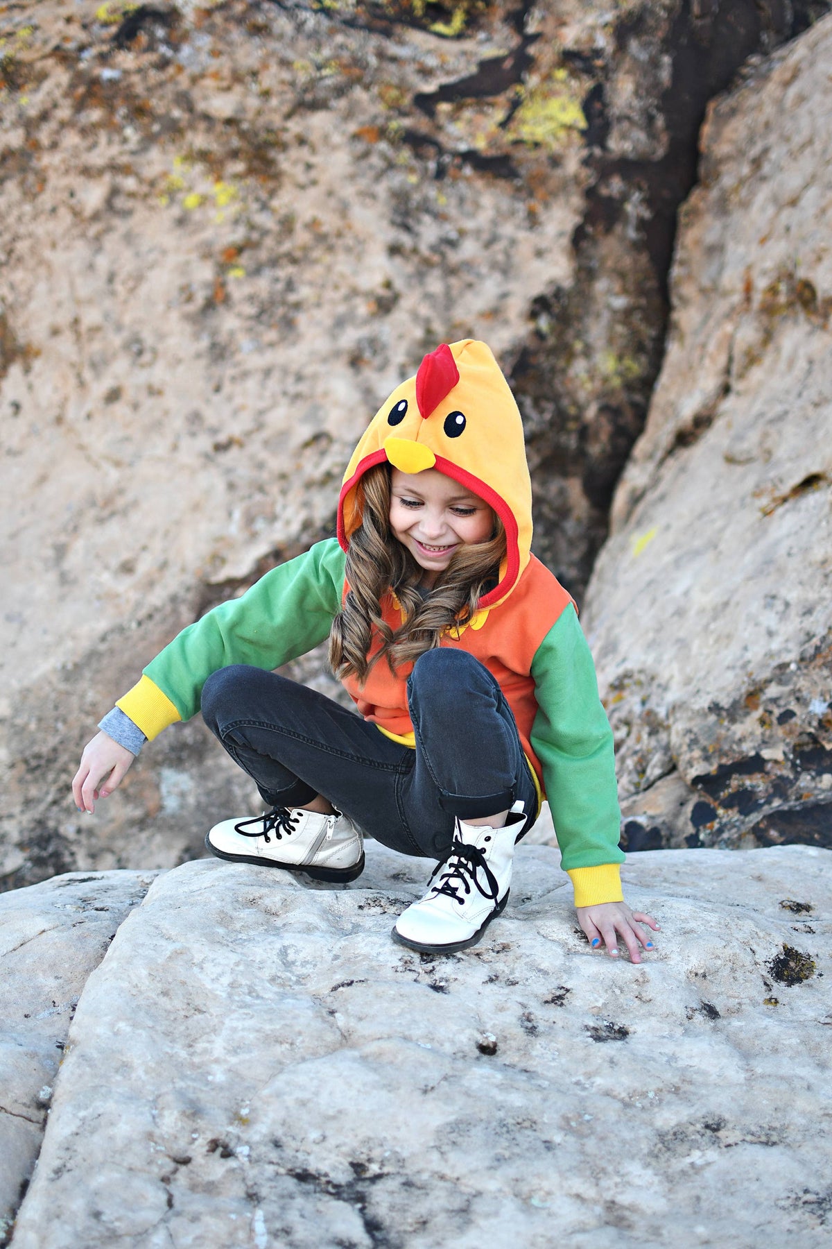 Rocket the Rooster 3D Hoodie - Western: 3T