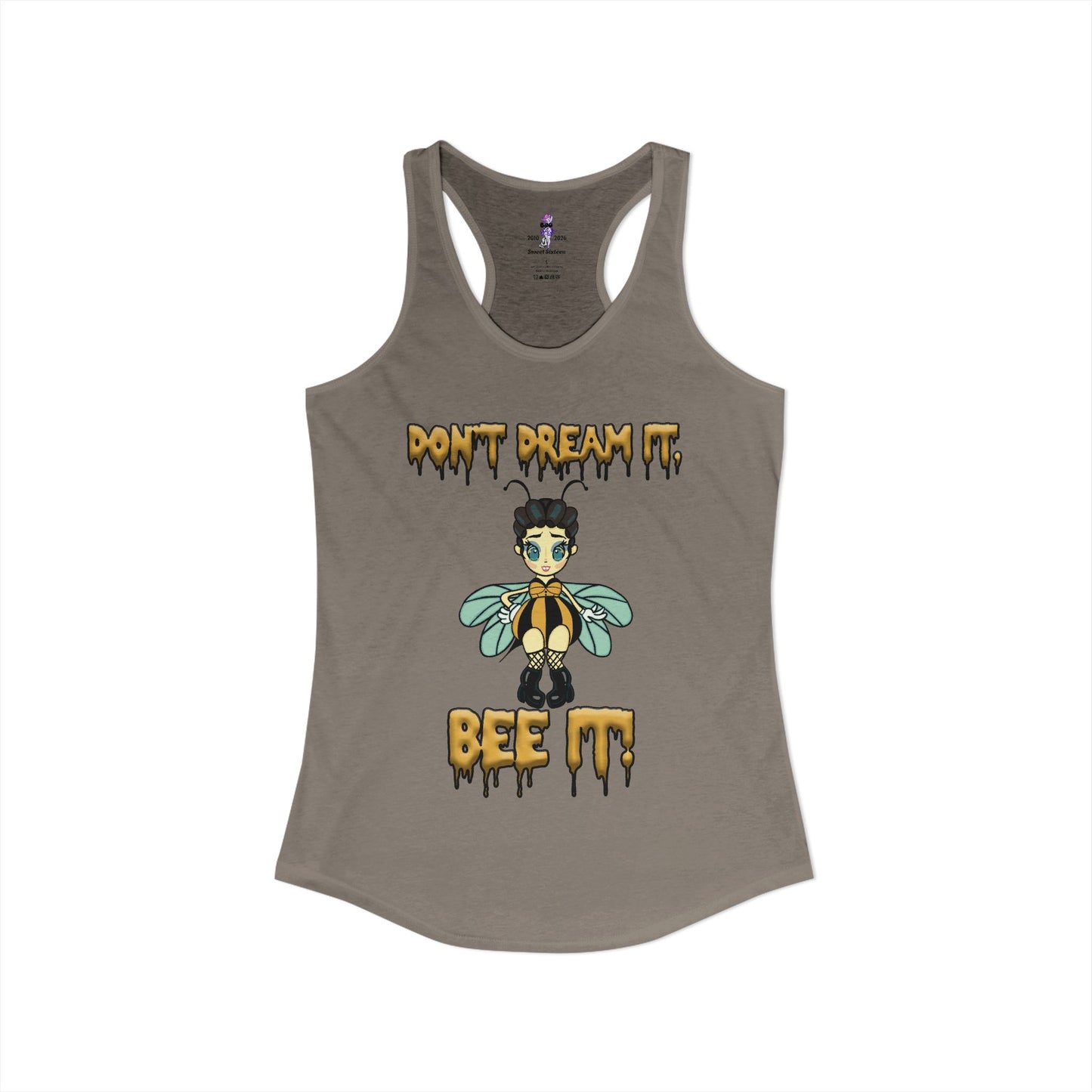 Frank N Flutter Nutter Racerback Tank