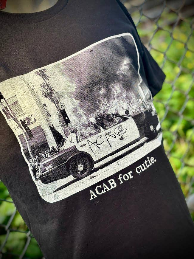 ACAB for Cutie t-shirt.: Medium