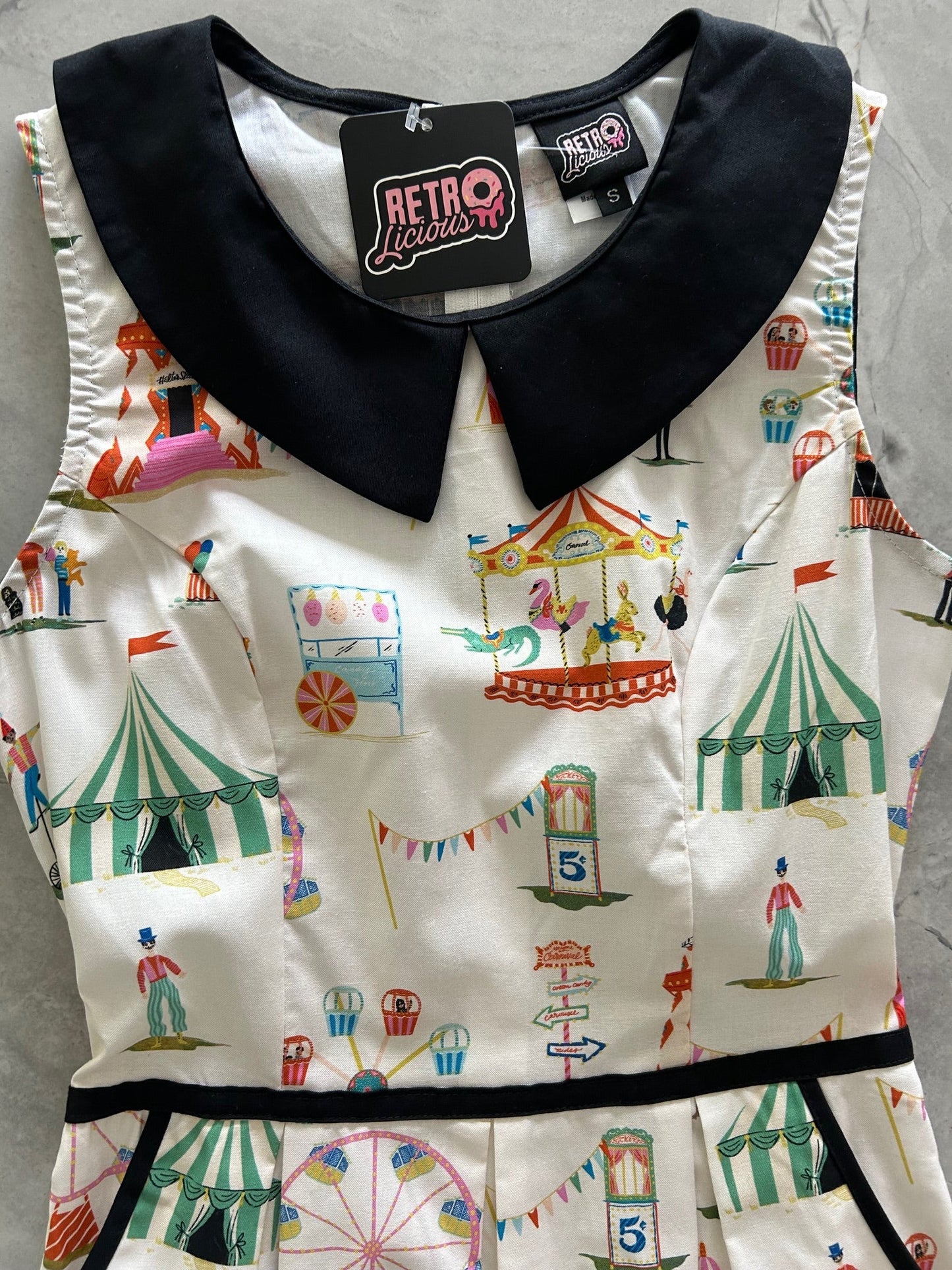 Carnival Collared Dress