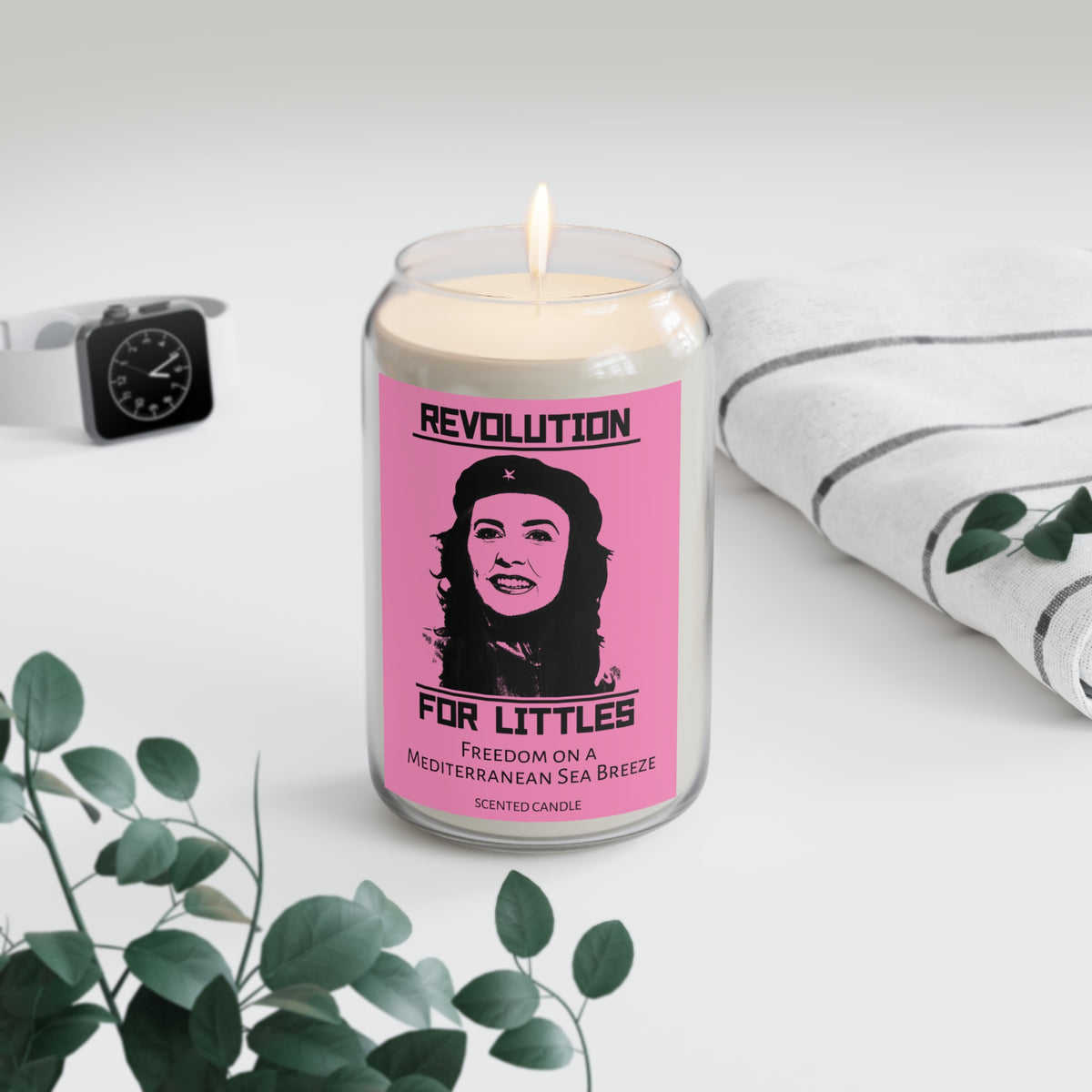Revolution For Littles, Freedom on a Mediterranean Sea Breeze, Scented Soy Candle