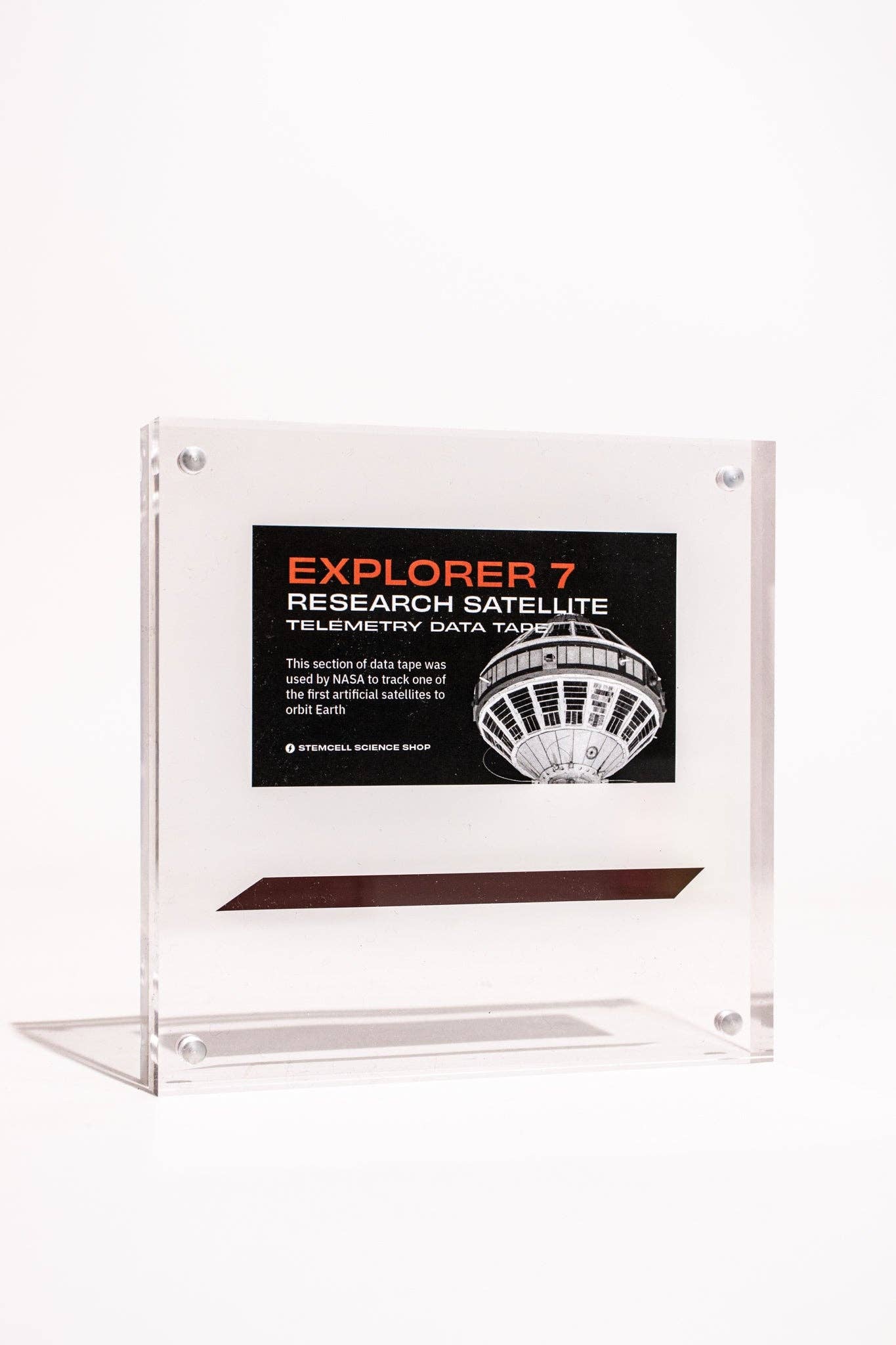NASA Explorer 7 Satellite Telemetry Data Section