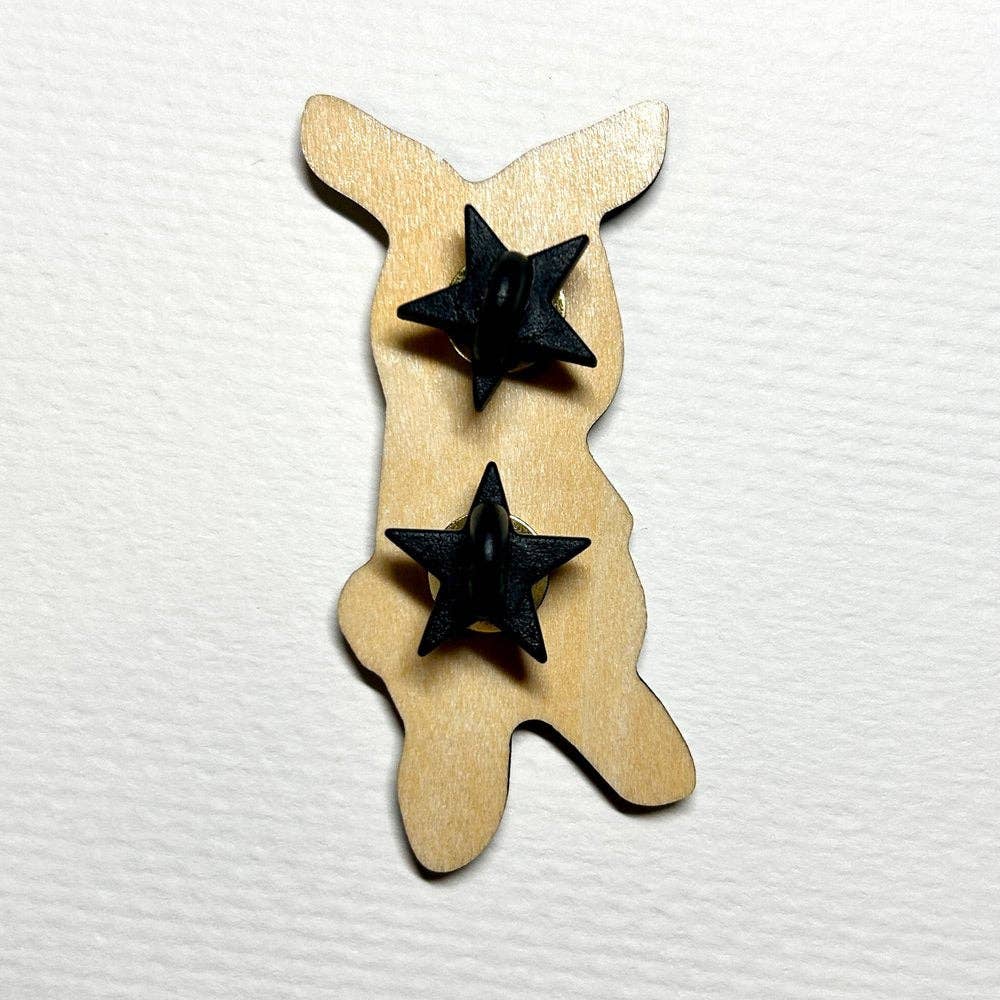 Astronaut Bunny Pin