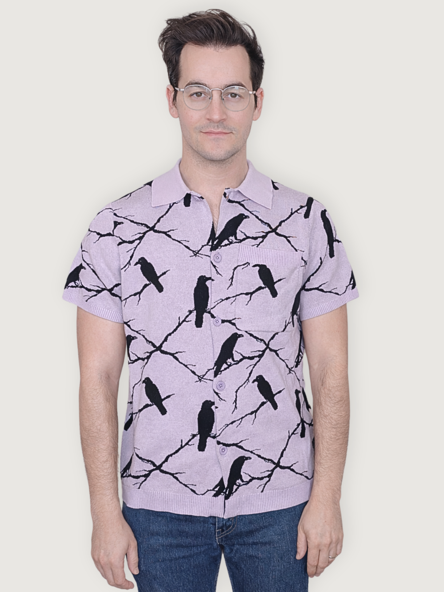 Big Crow Button Up: Large