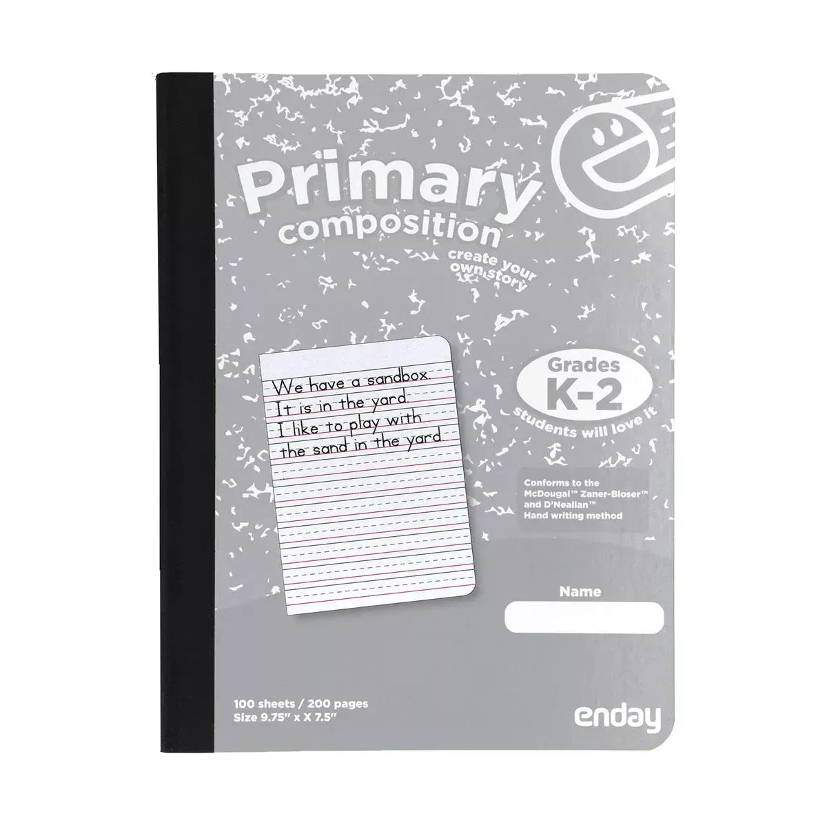 Composition Book Primary 100 Ct.: Blue