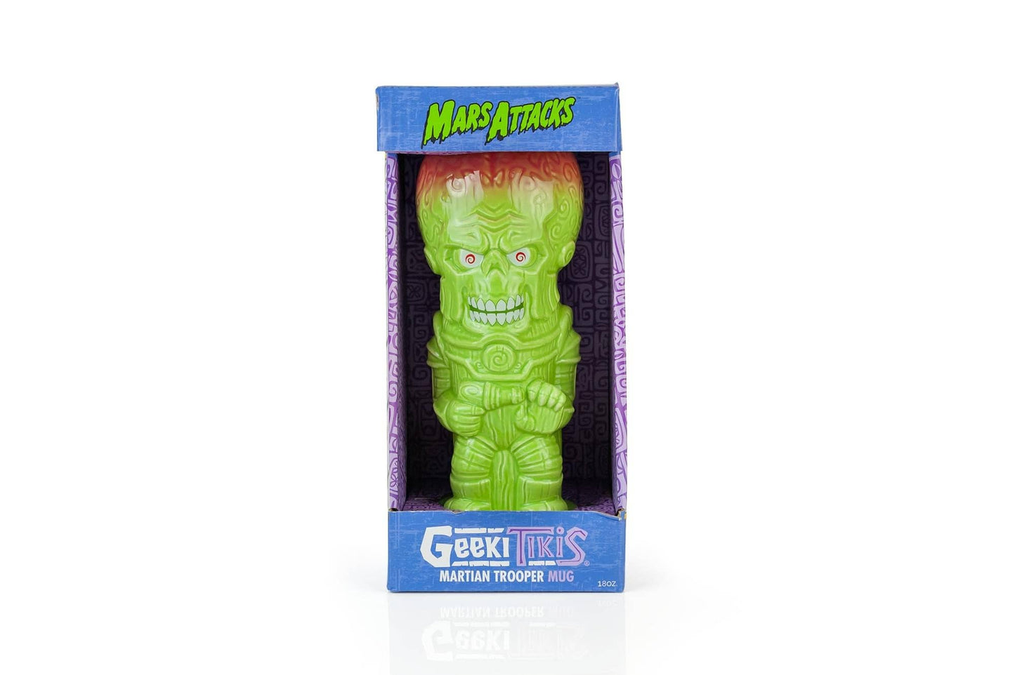 Geeki Tikis Mars Attacks! Martian Trooper Ceramic Mug 18Oz
