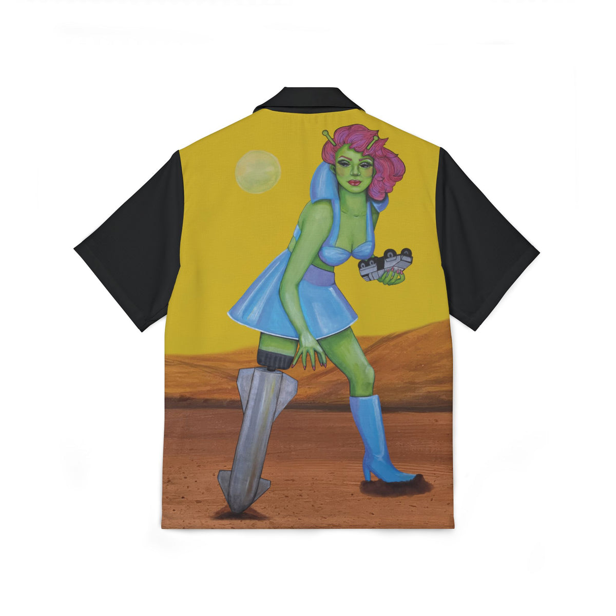 Attack of the 500ft Martian Camp Shirt