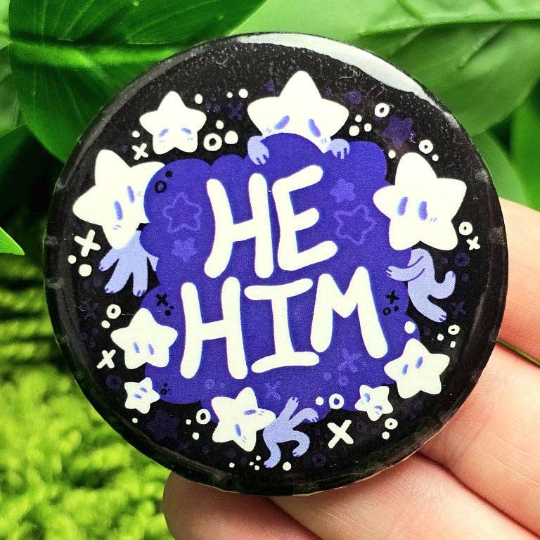 Star Baby Large Pronoun Buttons: ALL 7!