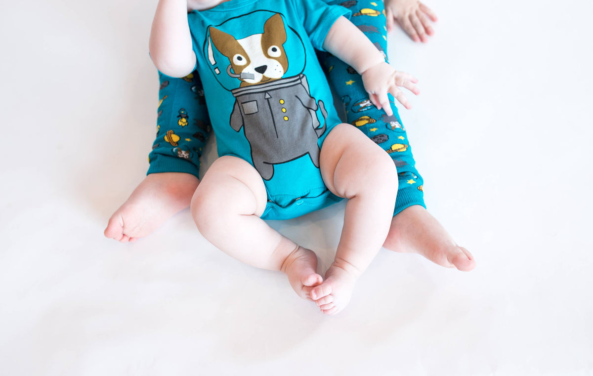 Astro Dog Baby Bodysuit: 6M