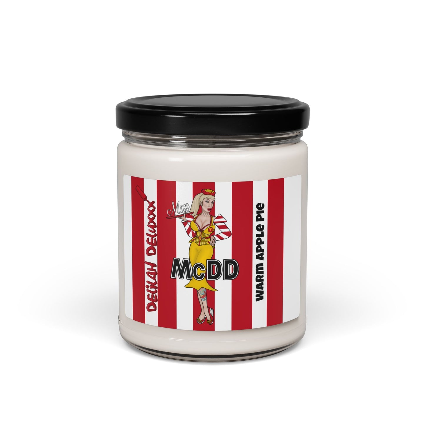 Miss McDD (Delilah Deluxxx) Warm Apple Pie Candle (9 oz)