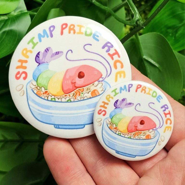 Shrimp Pride Rice Buttons: Large