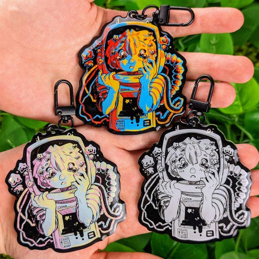 Space Girl V2 Keychains: ALL THREE!!