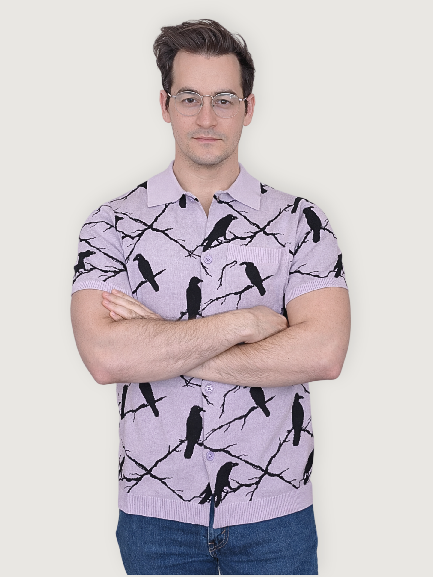 Big Crow Button Up: Large