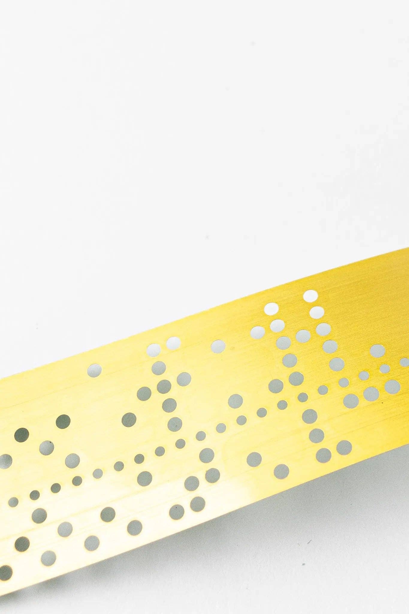 Punched Computer Tape Section: Black