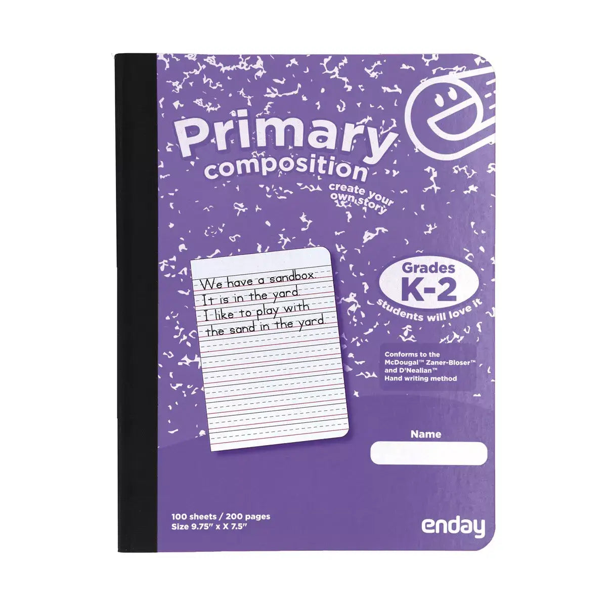 Composition Book Primary 100 Ct.: Blue