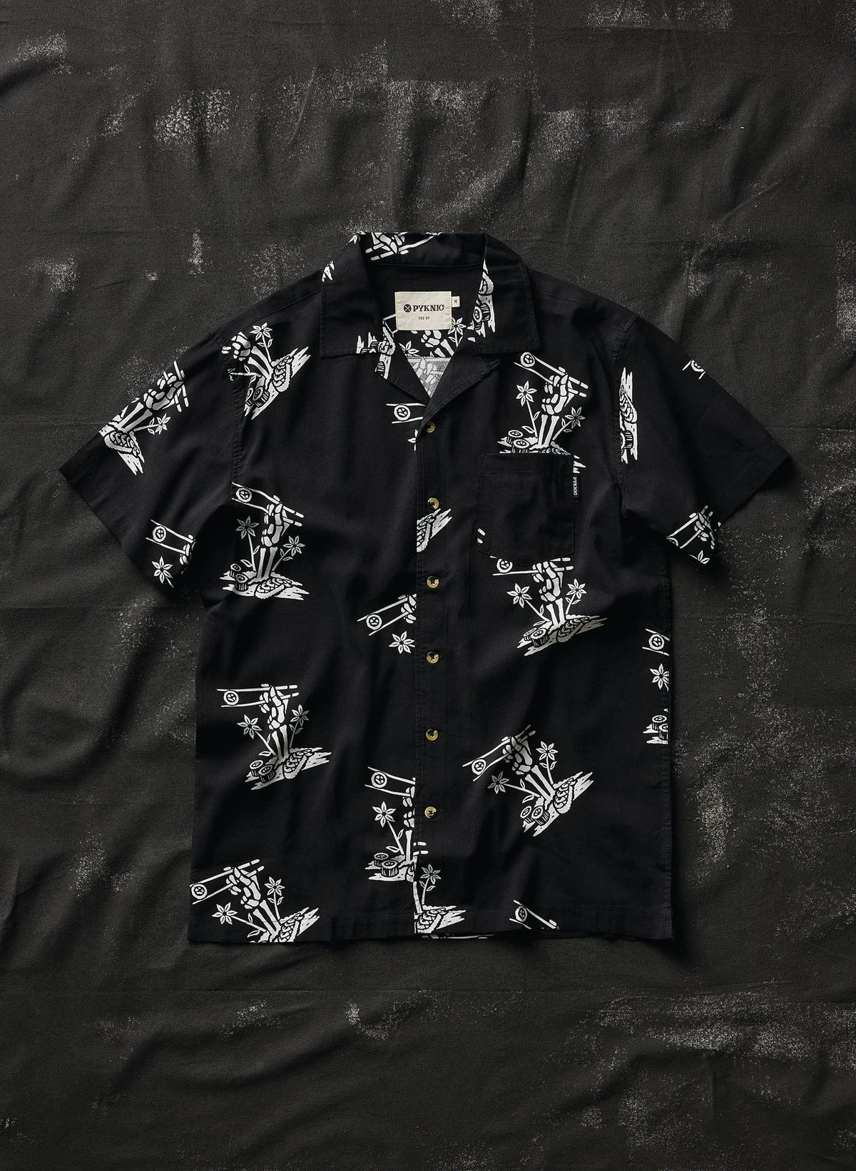 Rolling Deep Sushi Casual Button Down Shirt Men Women: M / Womens