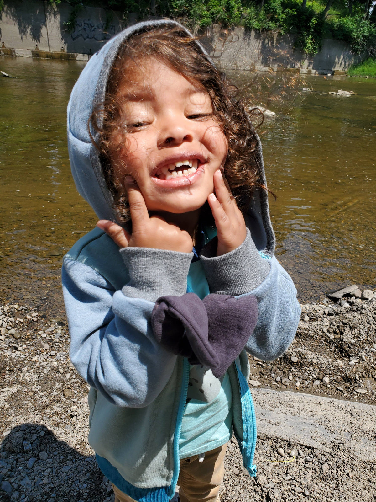 Manatee Toddler & Kids 3D Hoodie: 3T