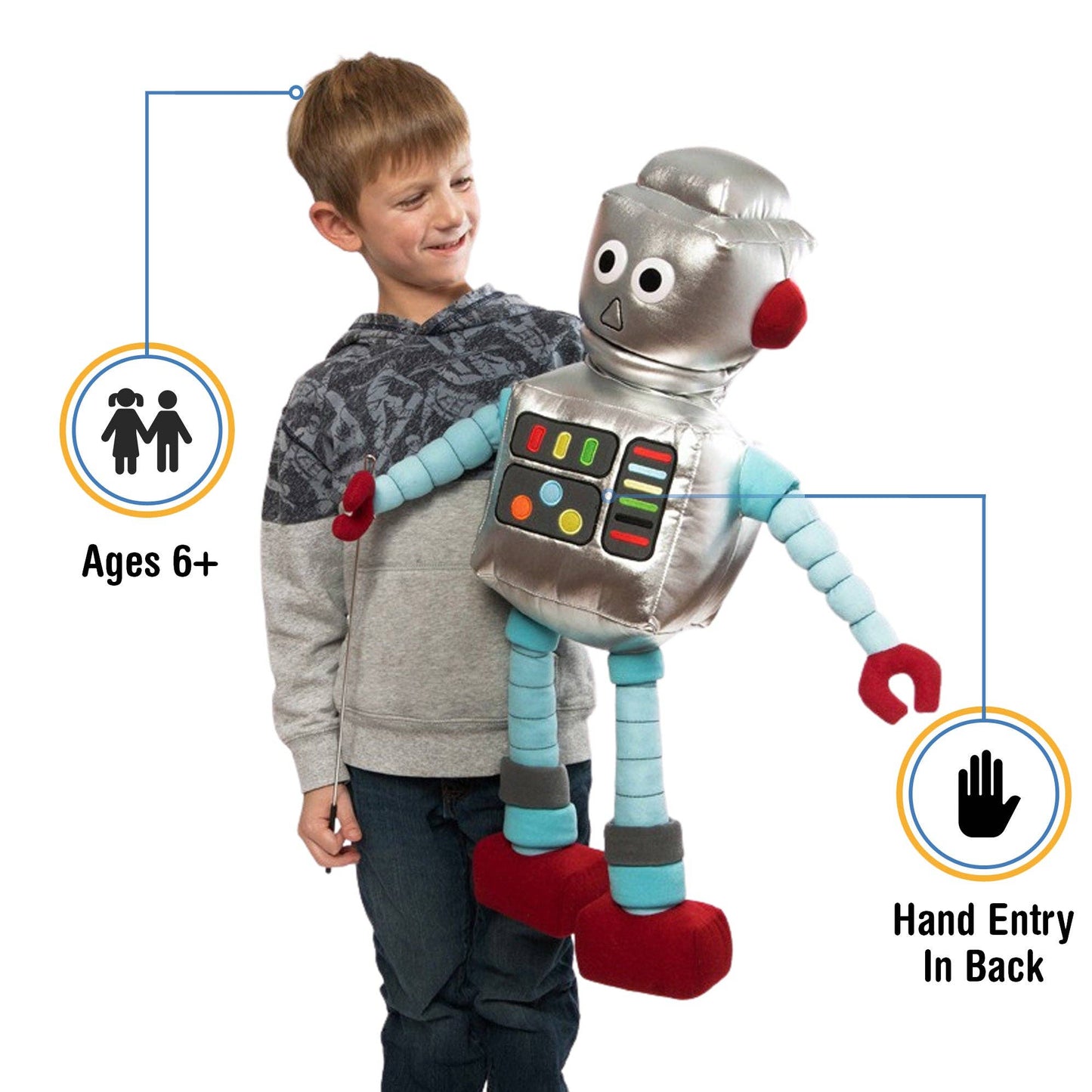 Silly Puppets Robot (25")