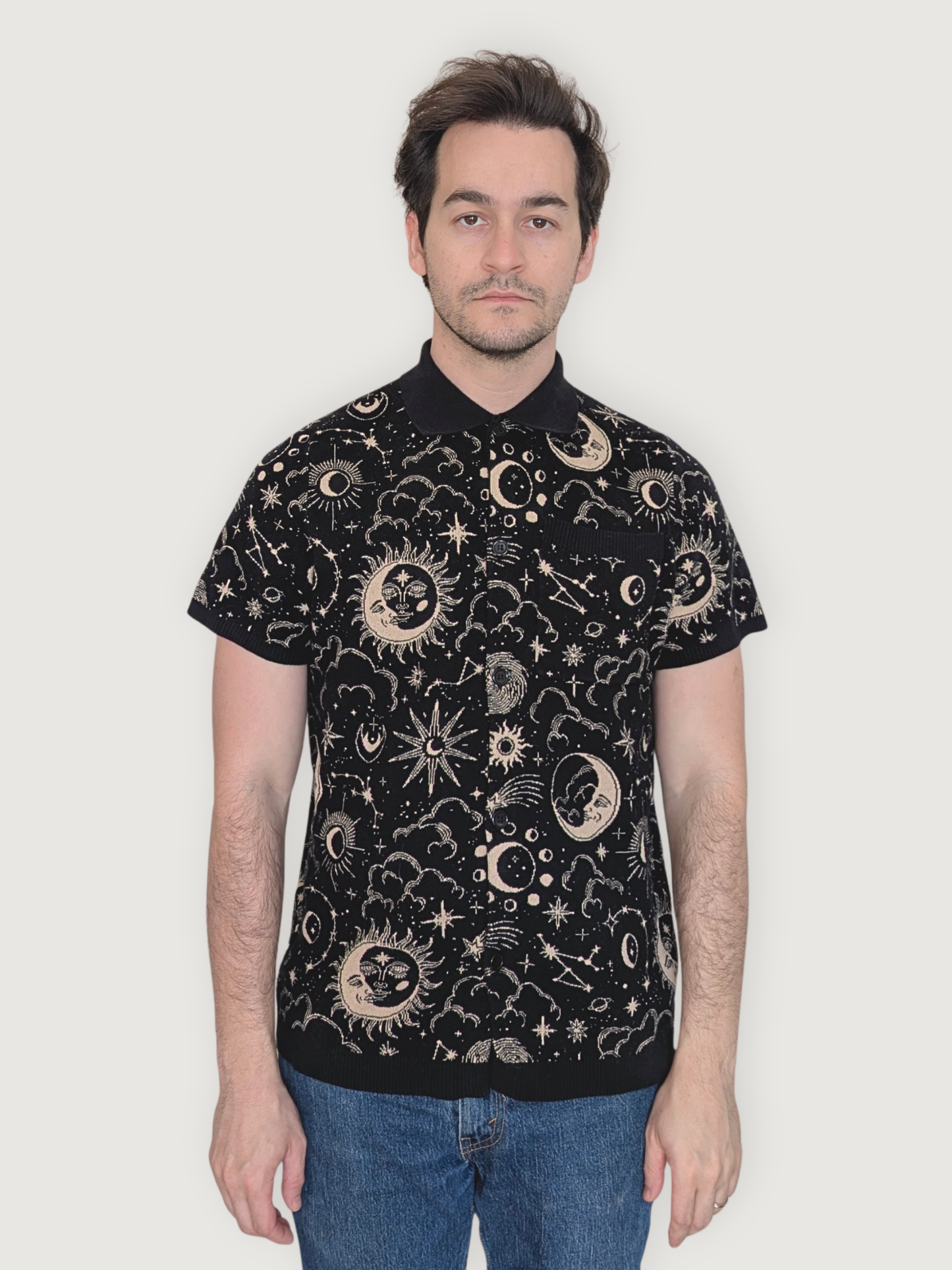 Celestial Button Up: Medium
