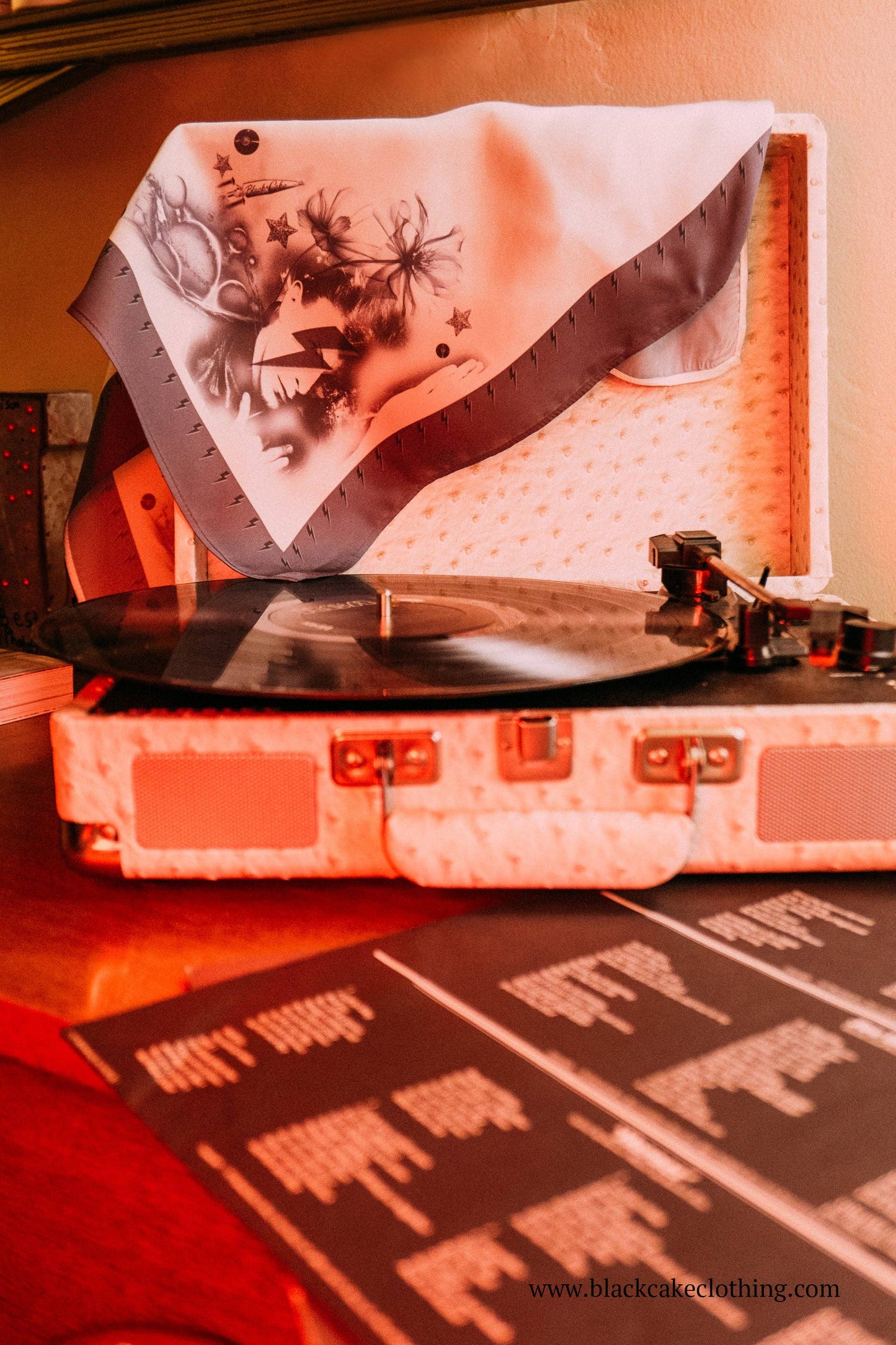 Limited Edition David Bowie Space Oddity Scarf