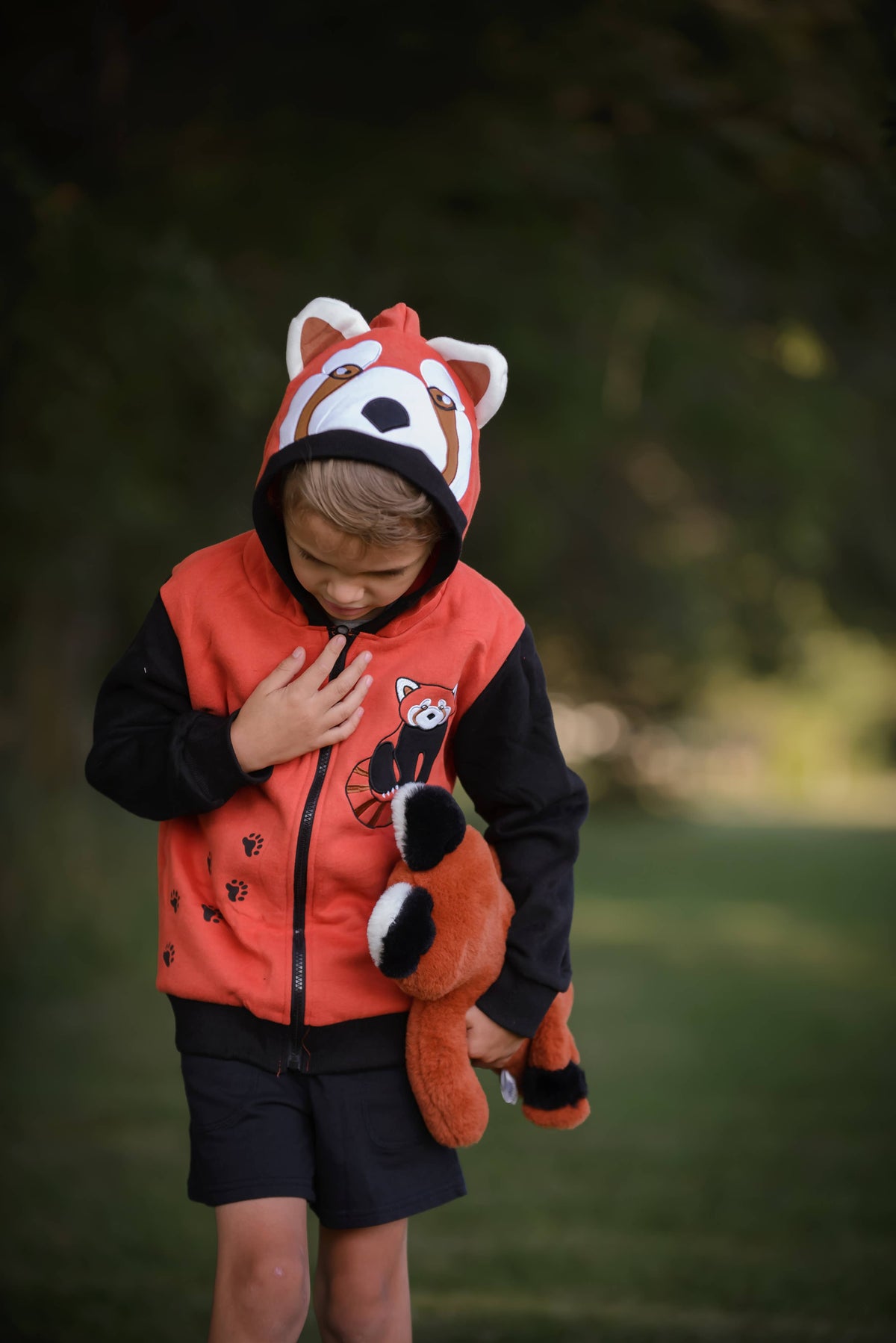 Red Panda 3D Hoodie - Kids & Toddler: 3T