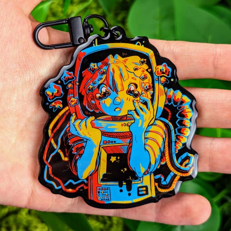 Space Girl V2 Keychains: ALL THREE!!