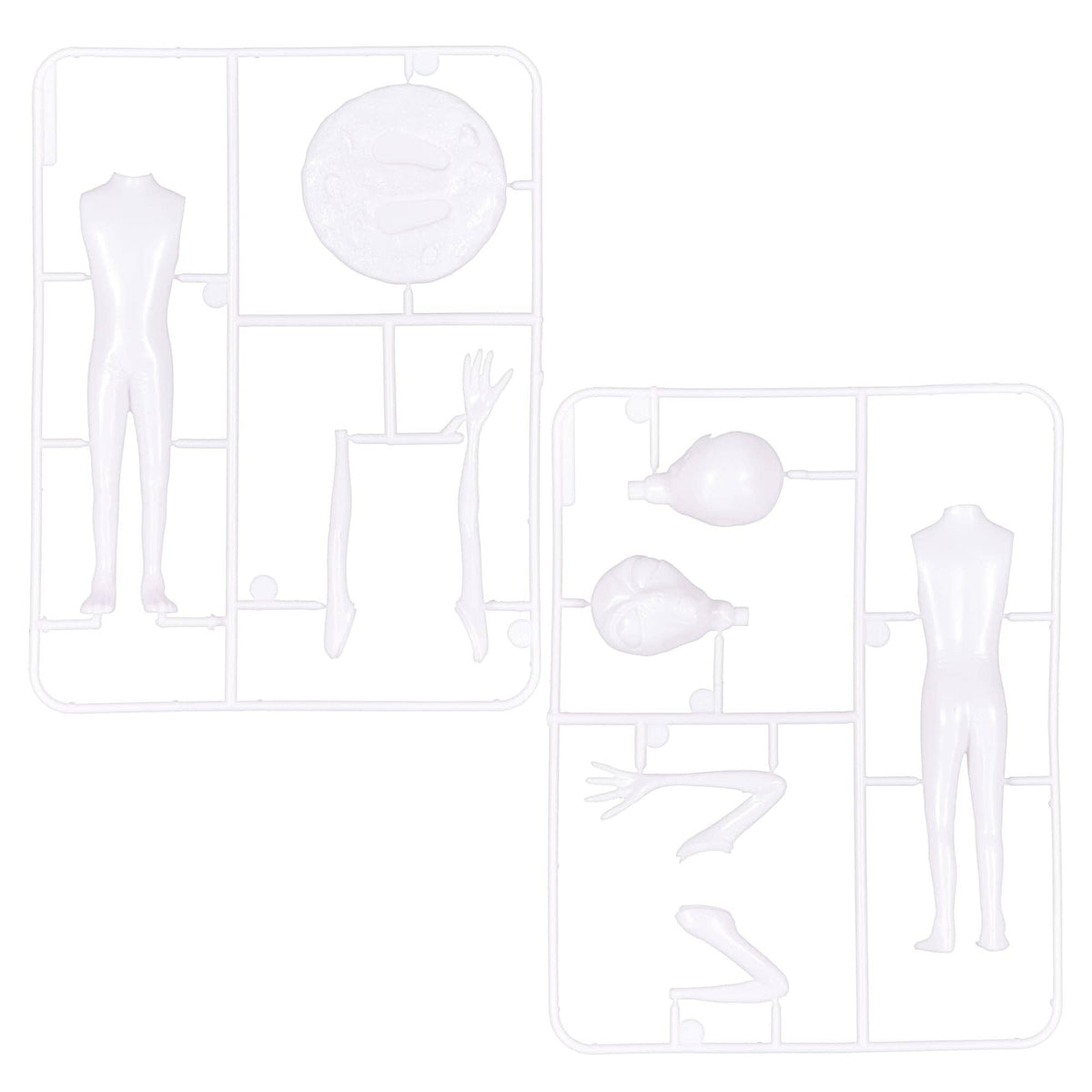 Alien Rosewell 7 Inch Unassembled Plastic Model Kit