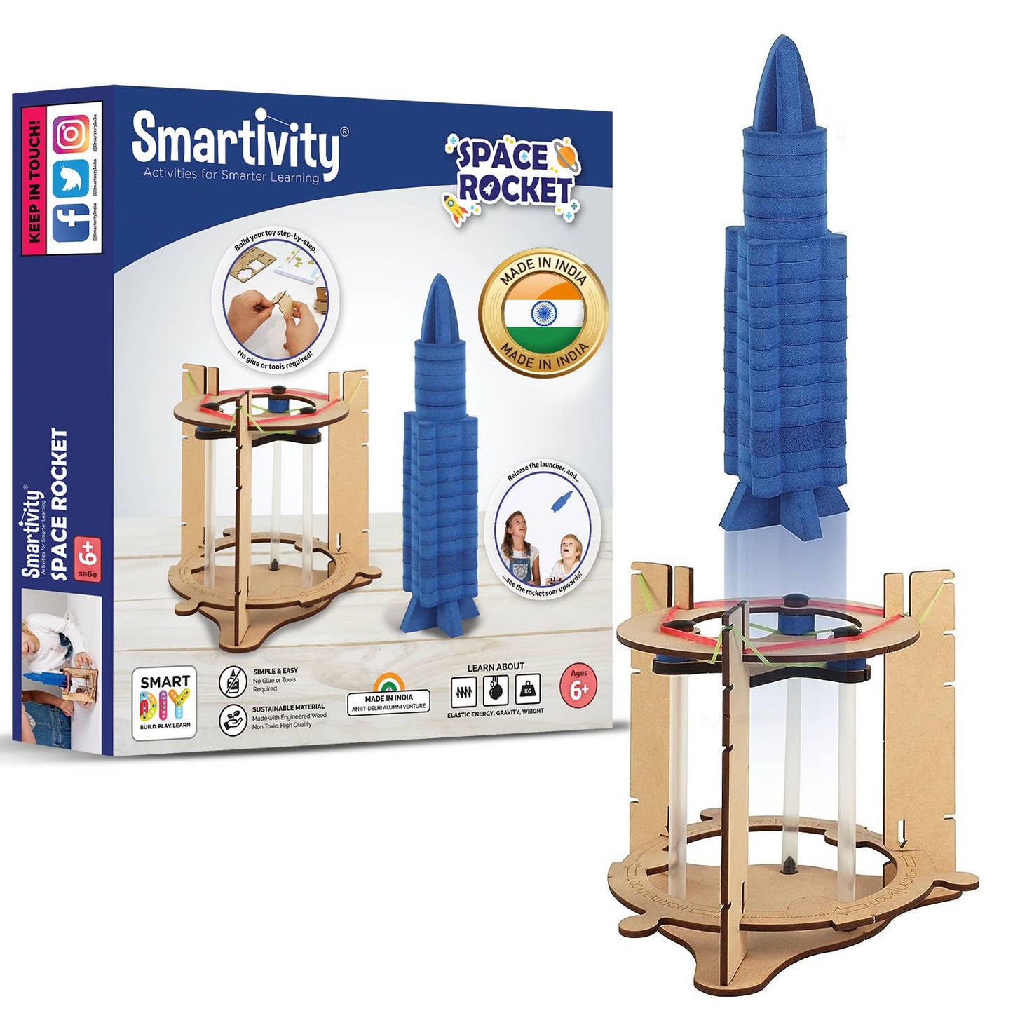 BLAST OFF SPACE ROCKET