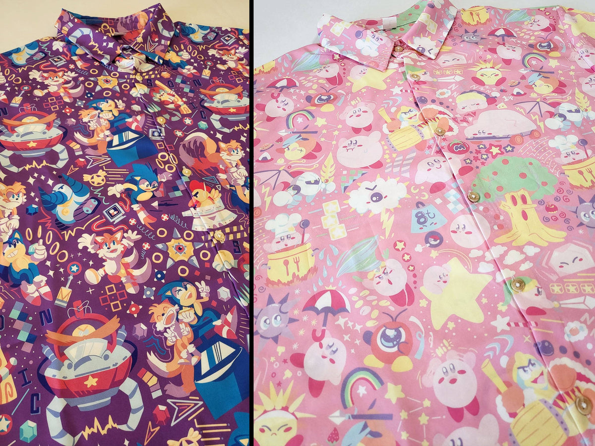 Team Rocket Button-Up Shirt: M