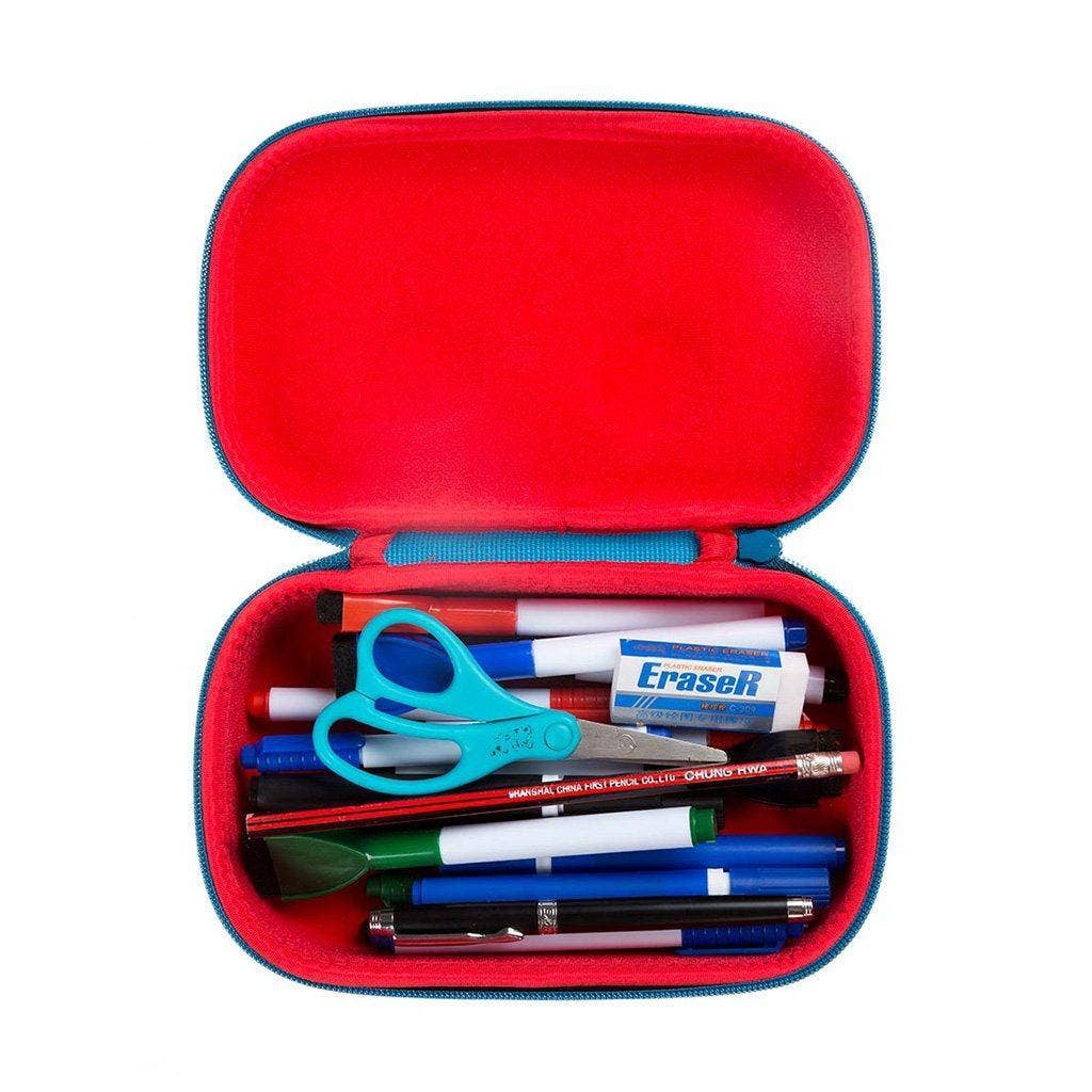 ZIPIT Wildlings Box, Cute Pencil Case Gift for Kids: Wild Blue