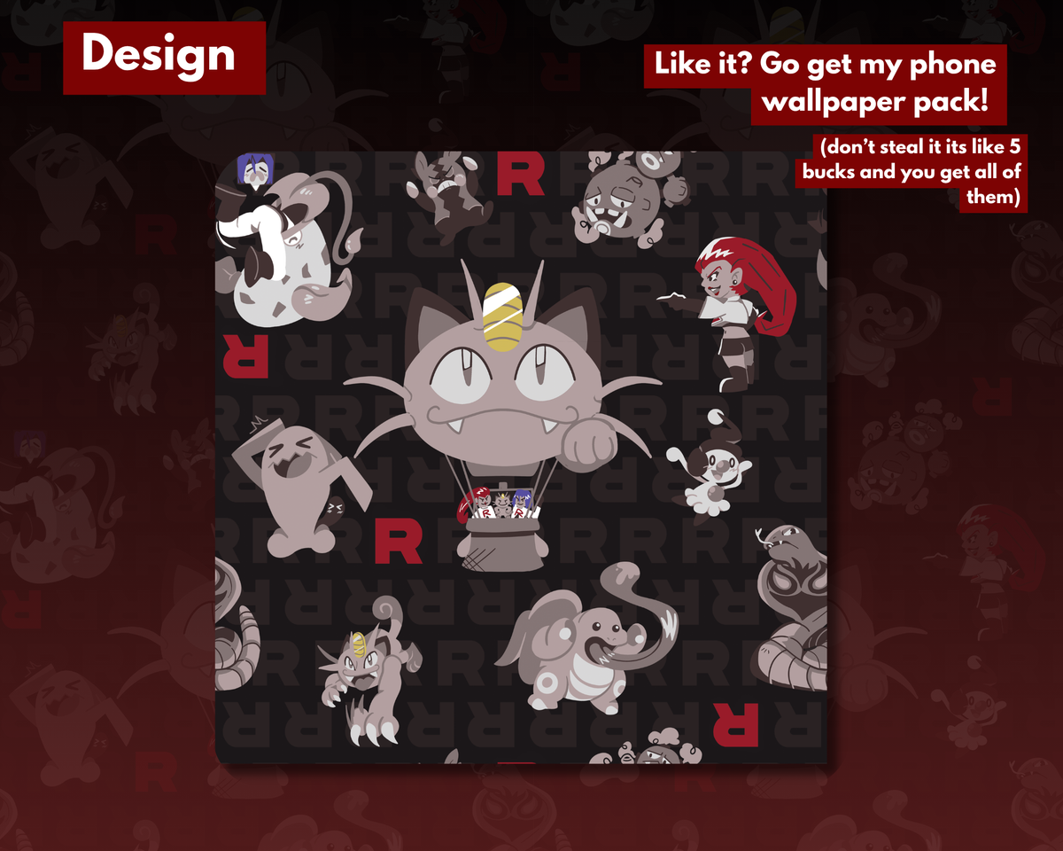 Team Rocket Button-Up Shirt: M