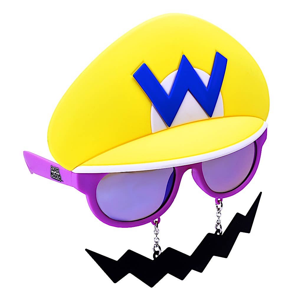Officially Licensed Super Mario Yellow Wario Sun-Staches