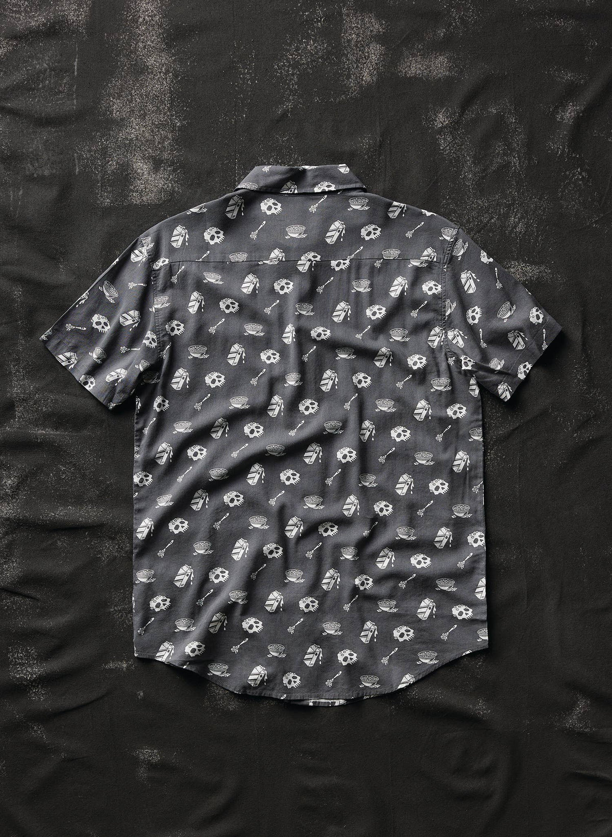 Cereal Killer Casual Button Down Shirt Men & Women: Men's M