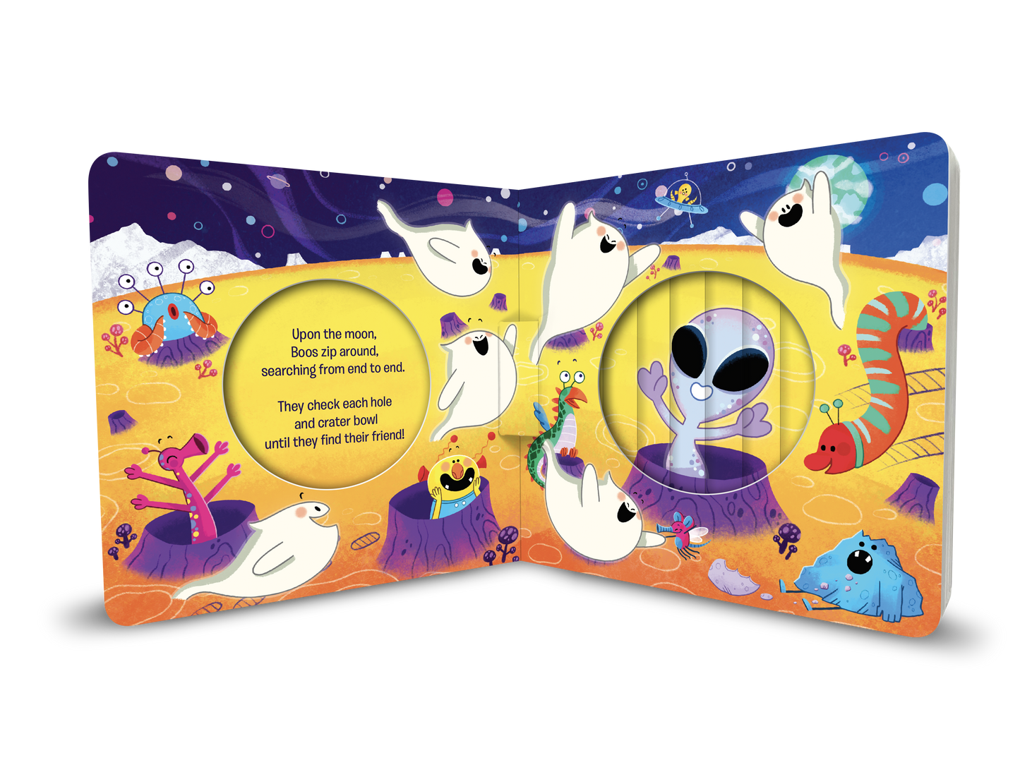 Little Boos On the Moon: An EEK-a-BOO Book