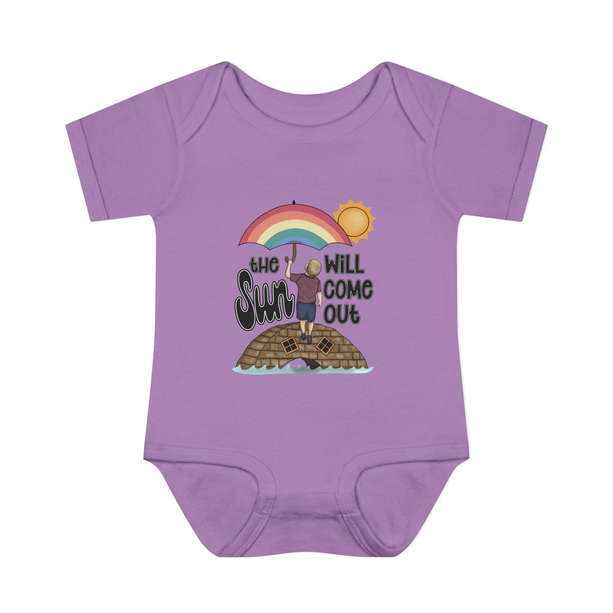The Sun Will Come Out Infant Bodysuit