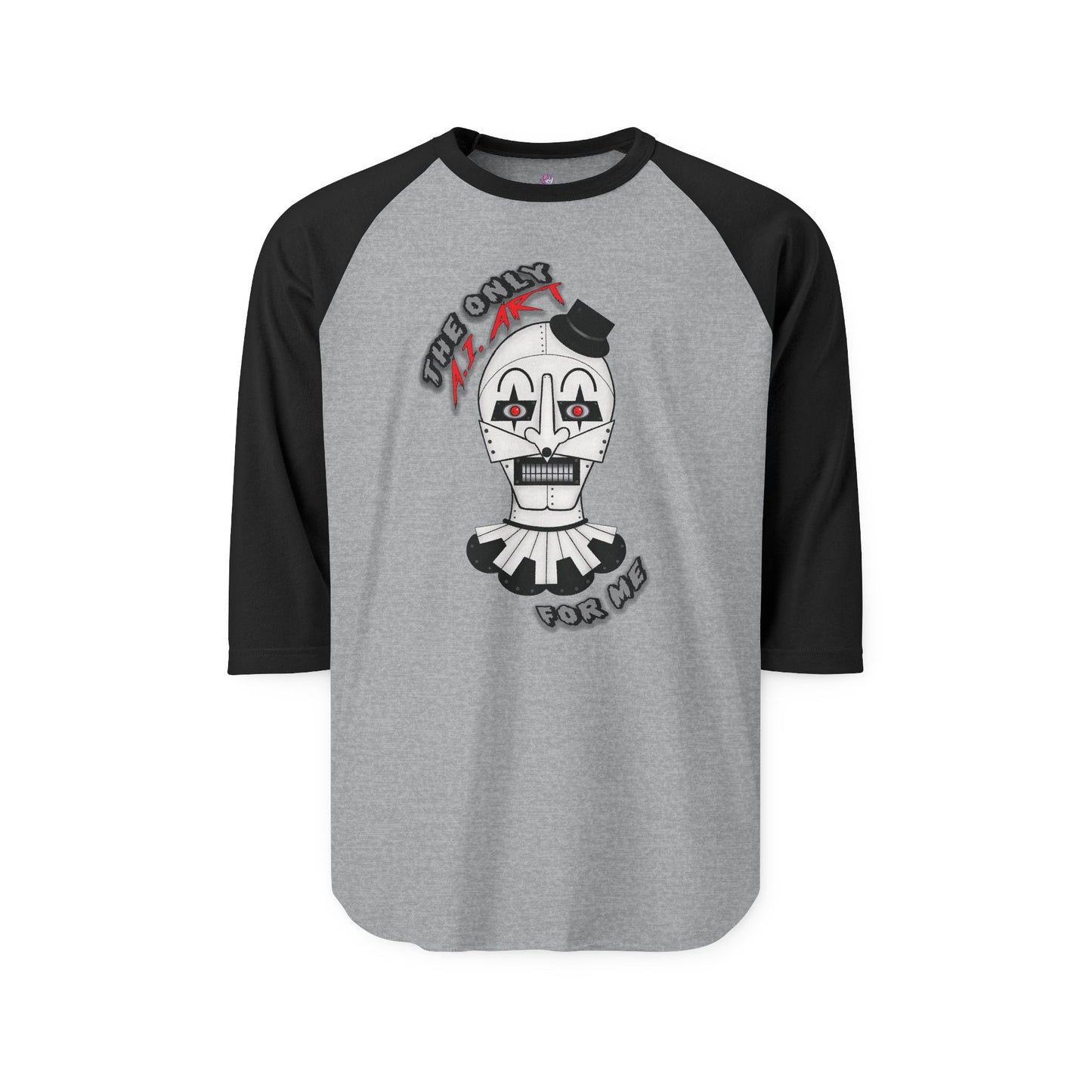 Terrified of AI Art Baseball Shirt