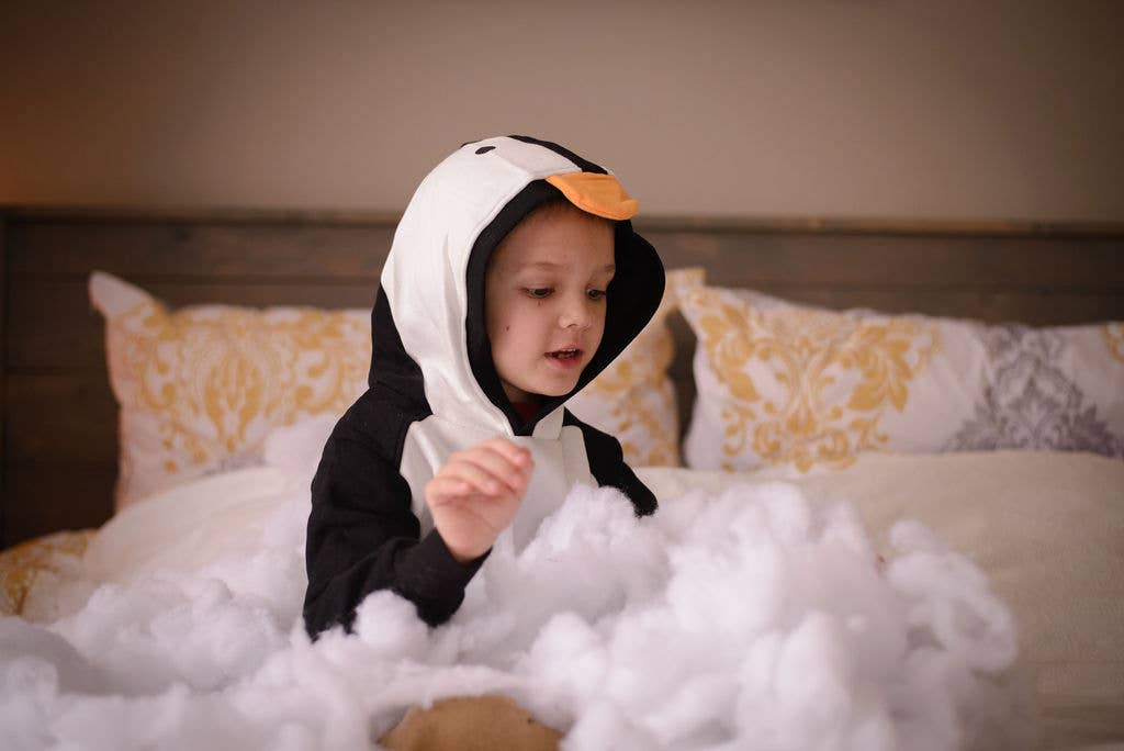 Penguin 3D Hoodie - Kids & Toddler Arctic: 3T