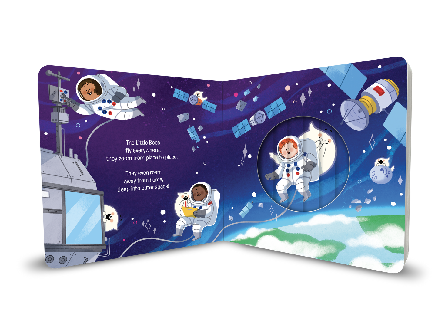 Little Boos On the Moon: An EEK-a-BOO Book